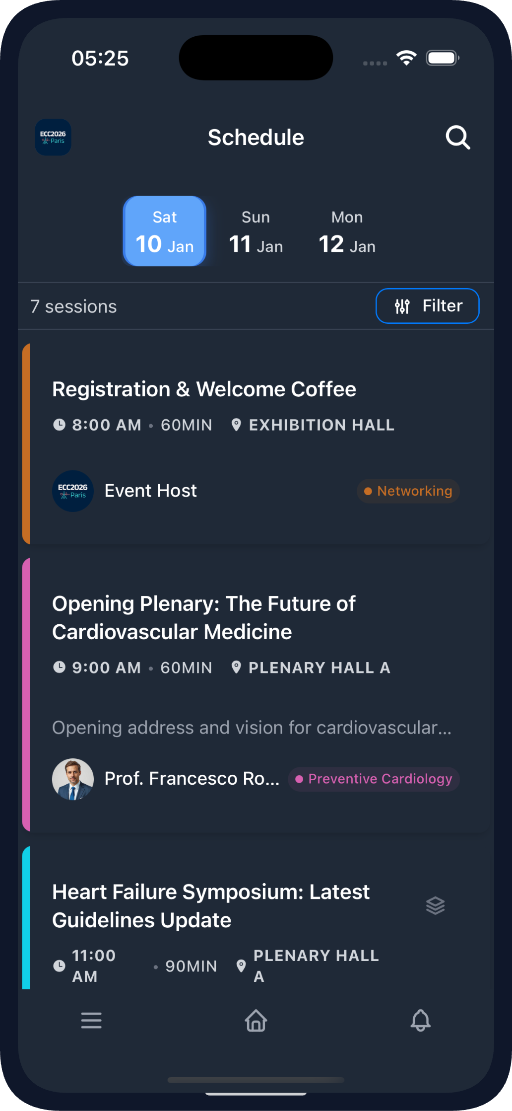 Evendoro app screenshot 3